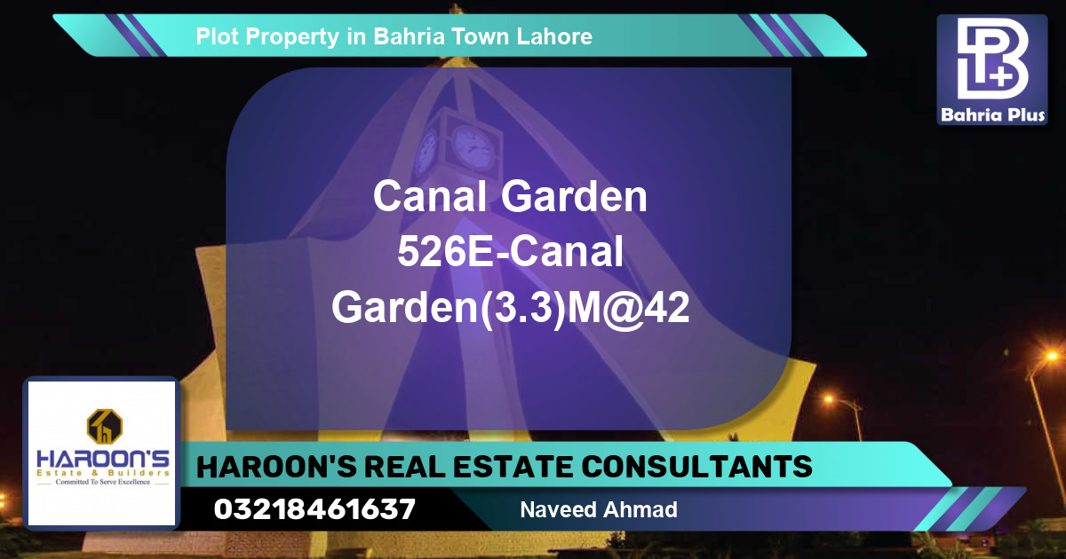 Residential Plot for Sale in Bahria Town, Lahore - (BP-82984)