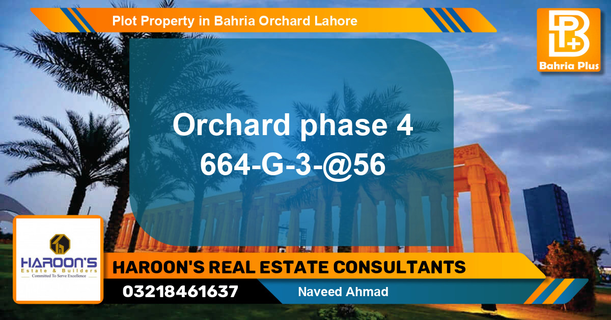 Residential Plot for Sale in Bahria Orchard, Lahore - (BP-83107)