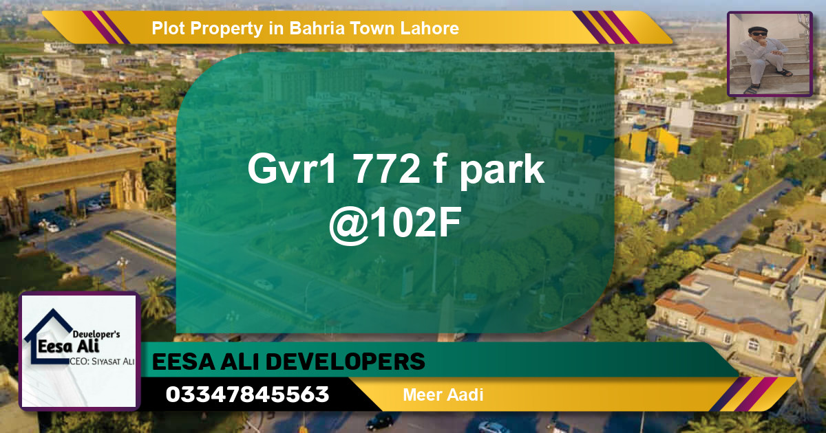 Residential Plot for Sale in Bahria Town, Lahore - (BP-83138)
