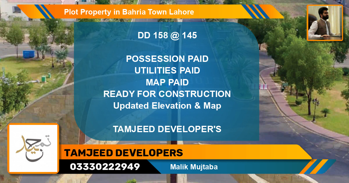 Residential Plot for Sale in Bahria Town, Lahore - (BP-83322)