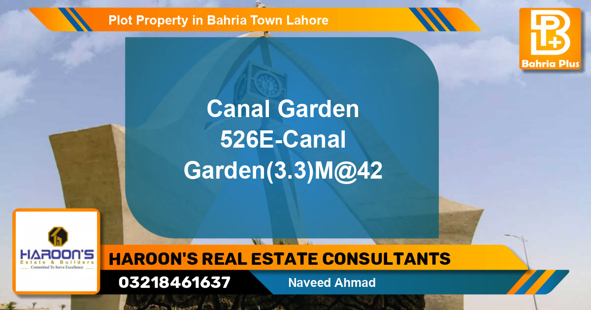 Residential Plot for Sale in Bahria Town, Lahore - (BP-83537)