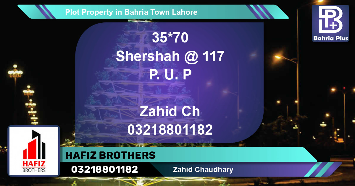 Residential Plot for Sale in Bahria Town, Lahore - (BP-83678)