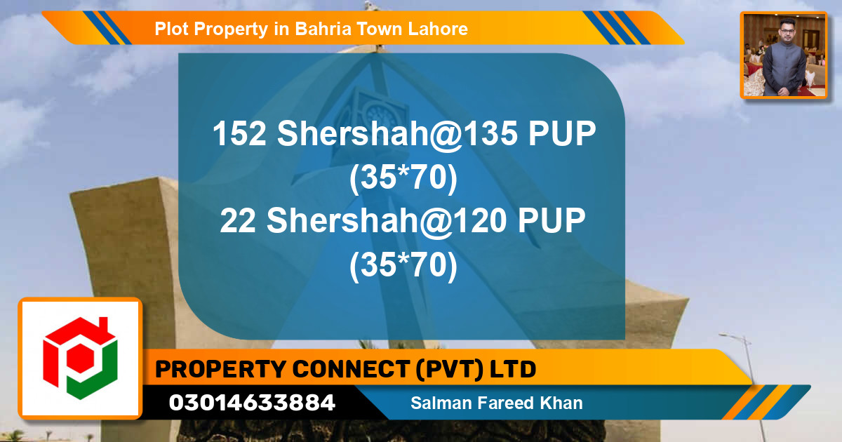 Residential Plot for Sale in Bahria Town, Lahore - (BP-83896)