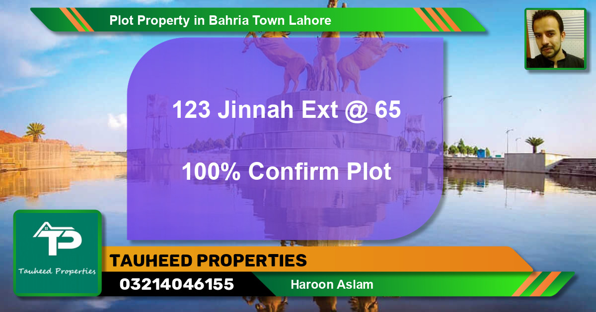 Residential Plot for Sale in Bahria Town, Lahore - (BP-84013)