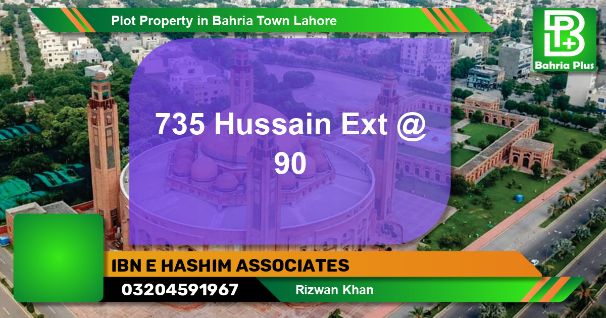 Residential Plot for Sale in Bahria Town, Lahore - (BP-84182)