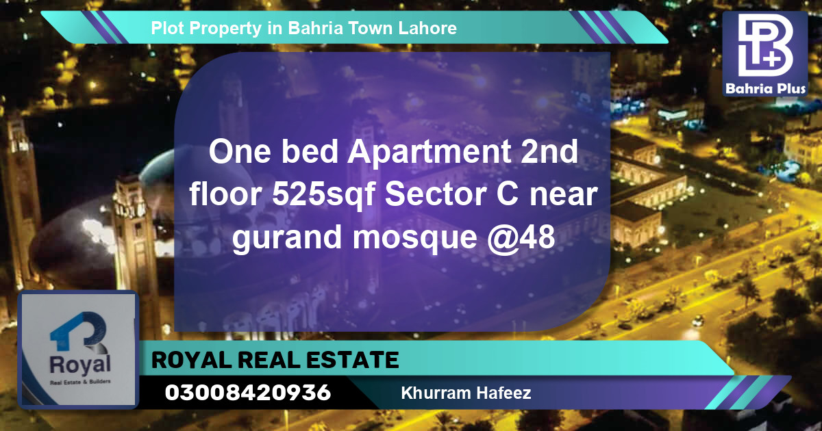 Residential Plot for Sale in Bahria Town, Lahore - (BP-84187)