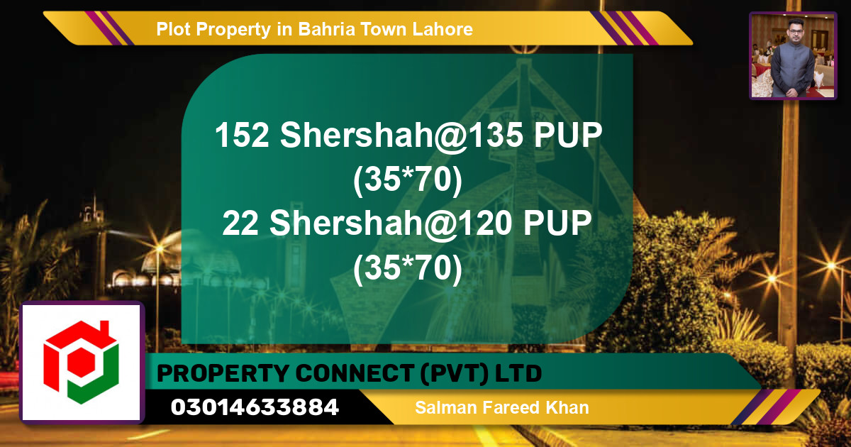 Residential Plot for Sale in Bahria Town, Lahore - (BP-84192)