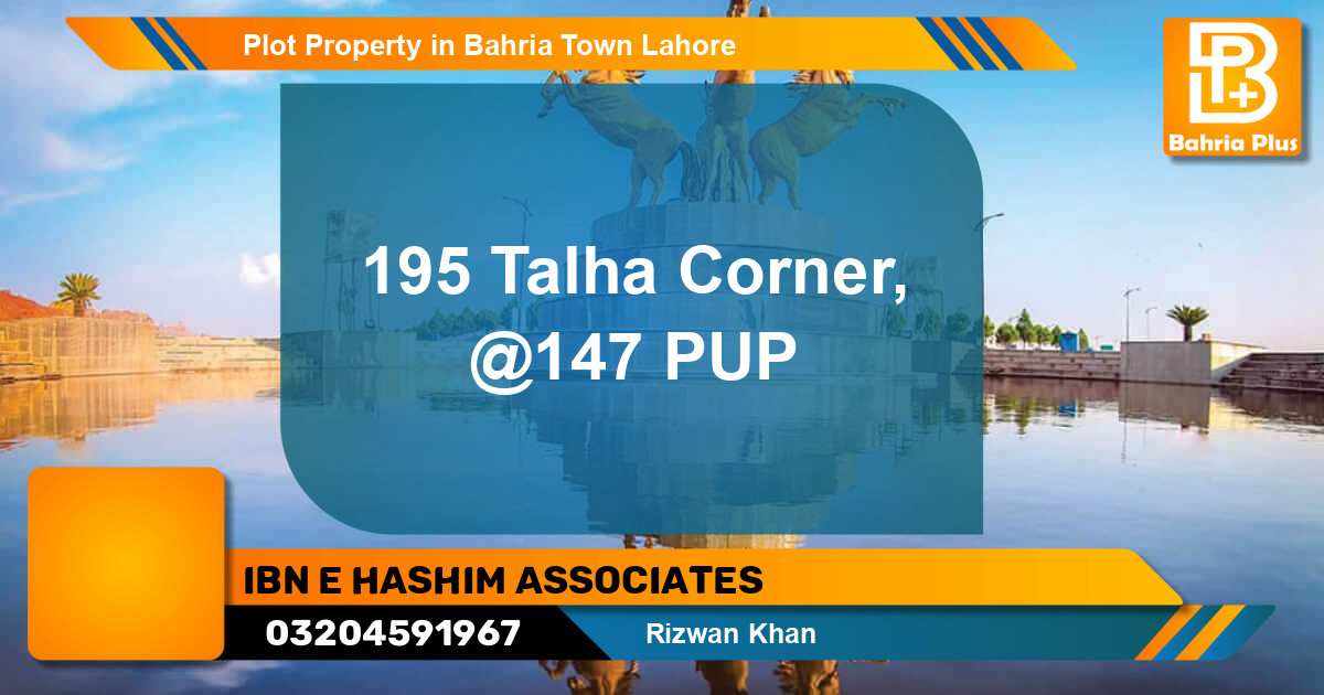 Residential Plot for Sale in Bahria Town, Lahore - (BP-84227)