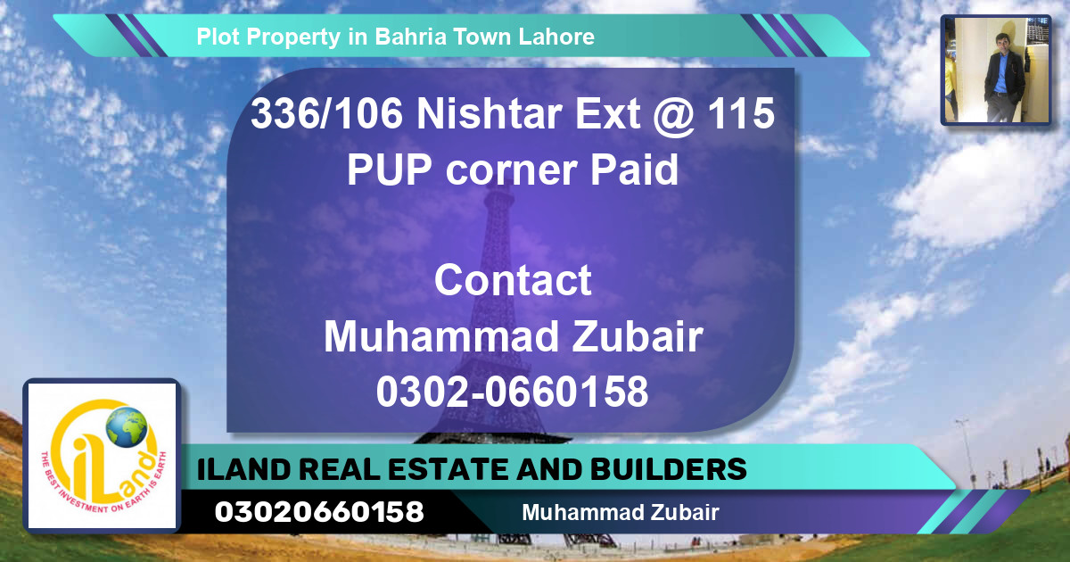 Residential Plot for Sale in Bahria Town, Lahore - (BP-84319)