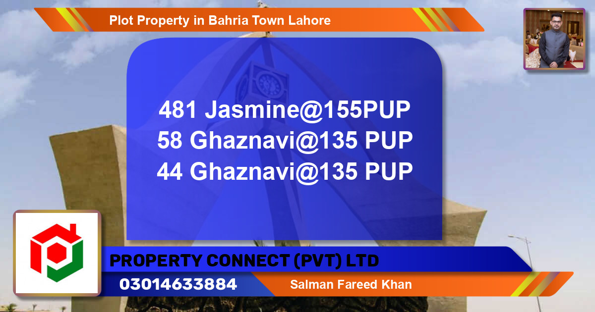 Residential Plot for Sale in Bahria Town, Lahore - (BP-84428)