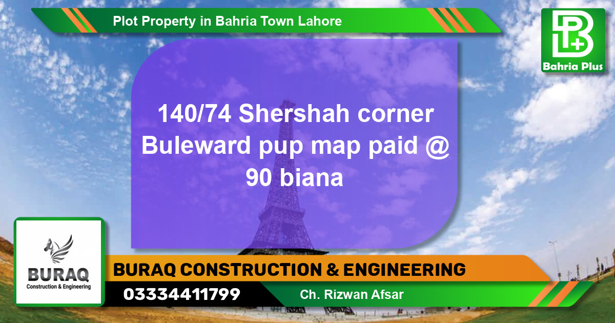 Residential Plot for Sale in Bahria Town, Lahore - (BP-84458)