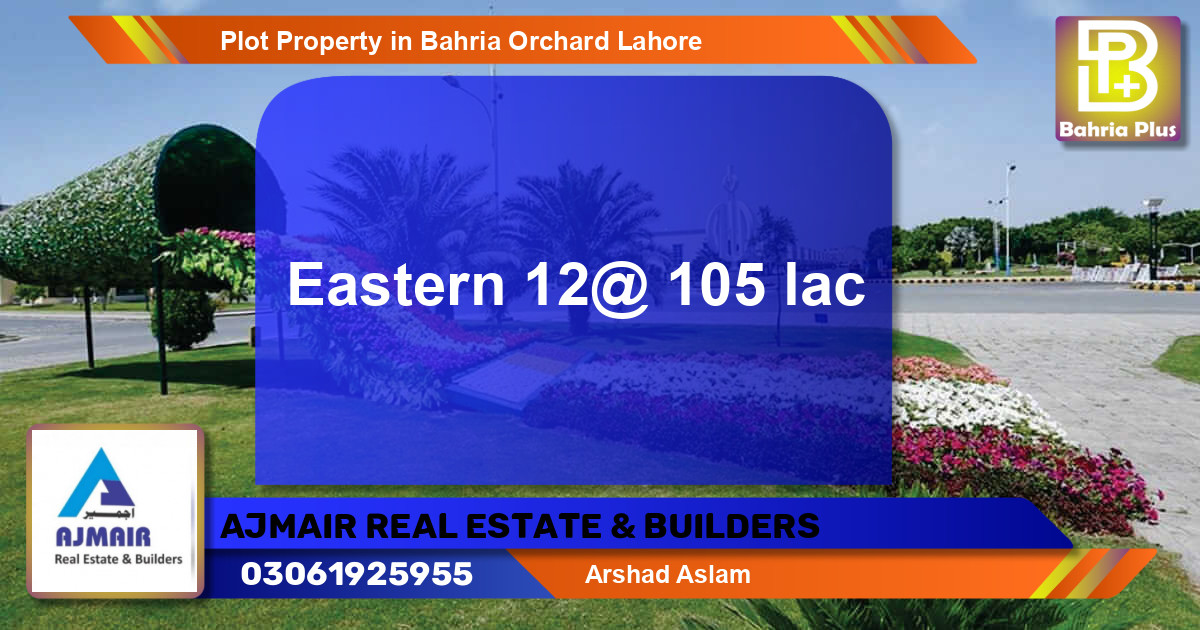 Residential Plot for Sale in Bahria Orchard, Lahore - (BP-84473)