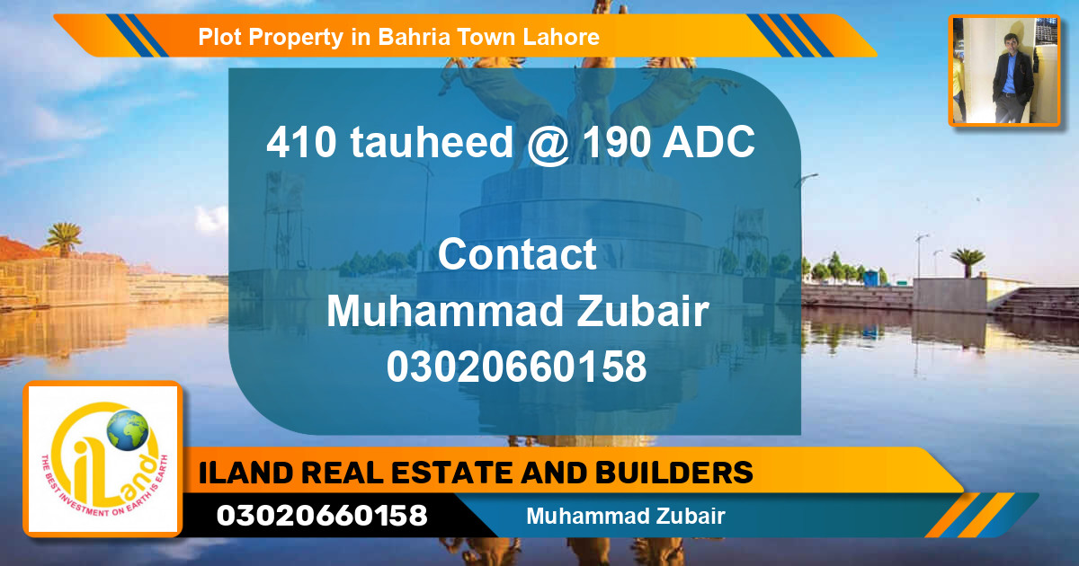 Residential Plot for Sale in Bahria Town, Lahore - (BP-84534)