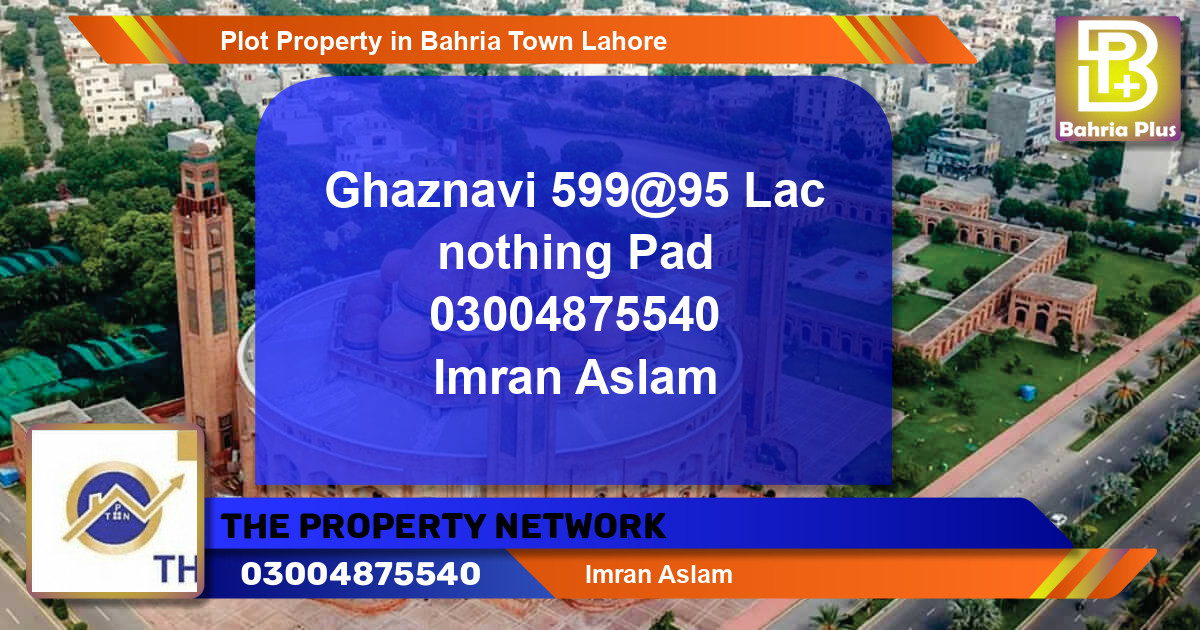 Residential Plot for Sale in Bahria Town, Lahore - (BP-84568)