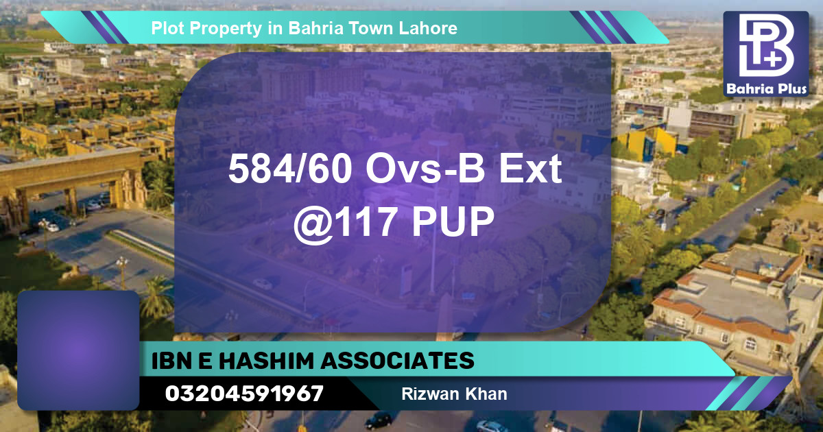 Residential Plot for Sale in Bahria Town, Lahore - (BP-84585)