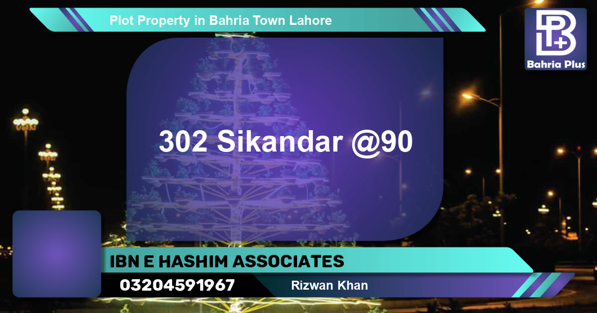 Residential Plot for Sale in Bahria Town, Lahore - (BP-84597)