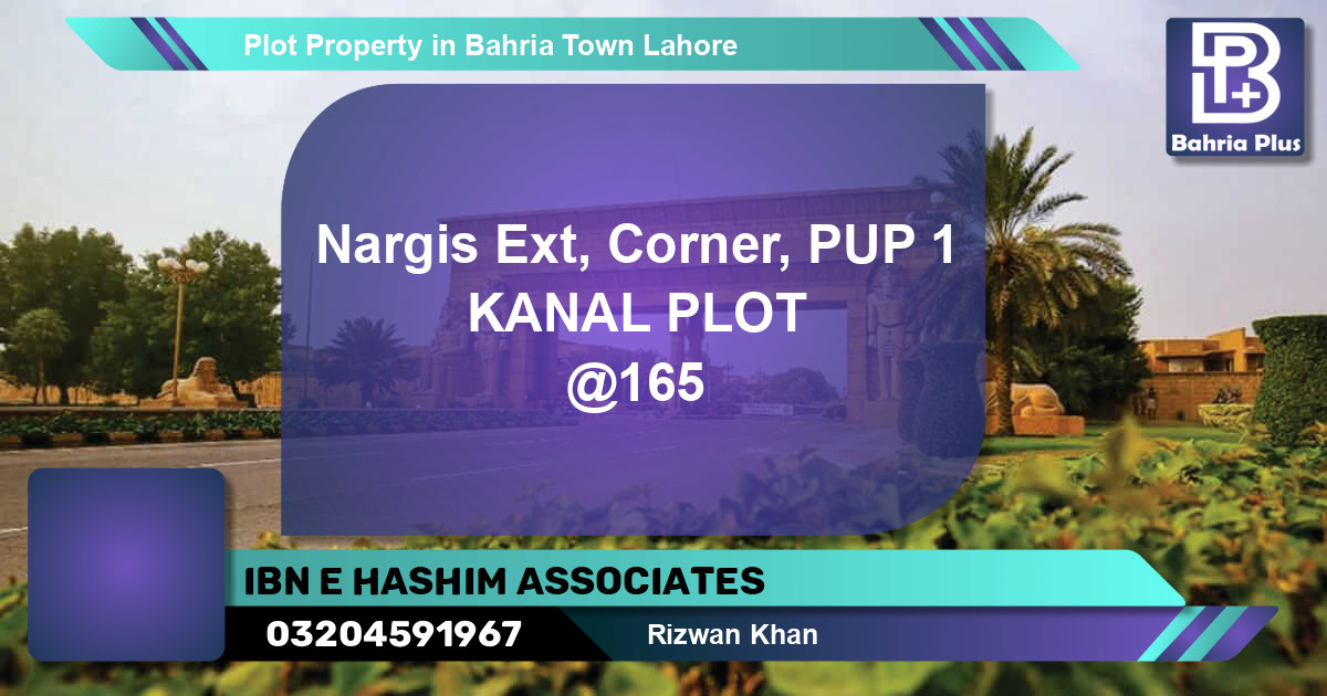 Residential Plot for Sale in Bahria Town, Lahore - (BP-84694)