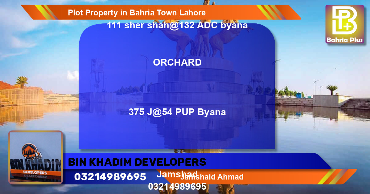 Residential Plot for Sale in Bahria Town, Lahore - (BP-84714)