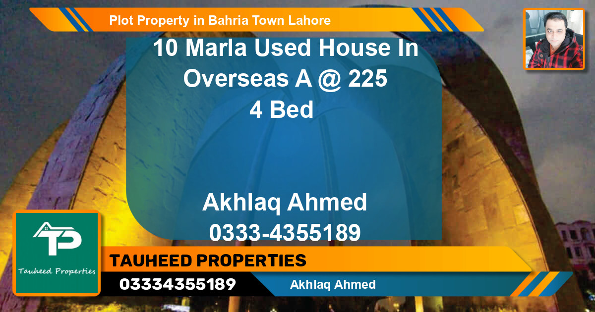 Residential Plot for Sale in Bahria Town, Lahore - (BP-84832)