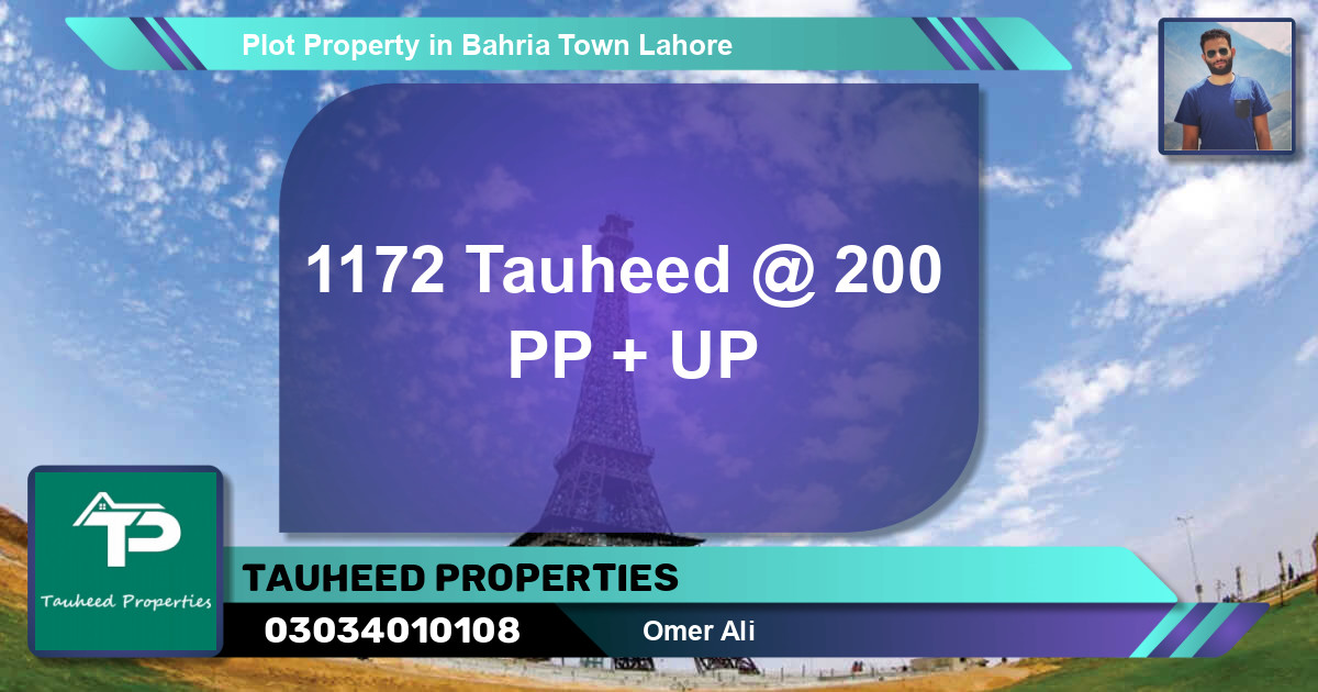 Residential Plot for Sale in Bahria Town, Lahore - (BP-84841)
