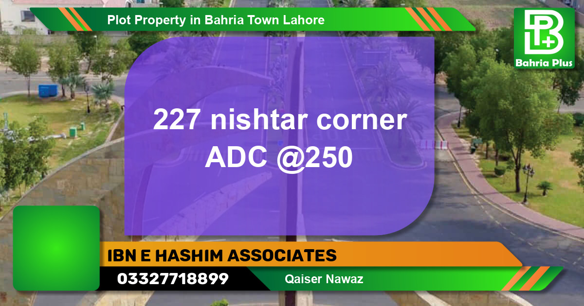 Residential Plot for Sale in Bahria Town, Lahore - (BP-84884)