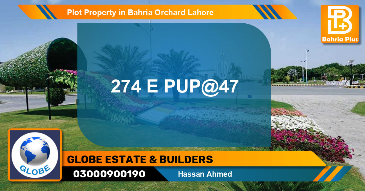 Residential Plot for Sale in Bahria Orchard, Lahore - (BP-84890)