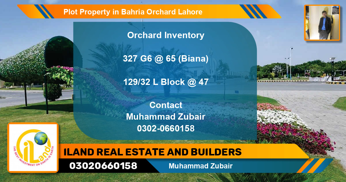 Residential Plot for Sale in Bahria Orchard, Lahore - (BP-84976)