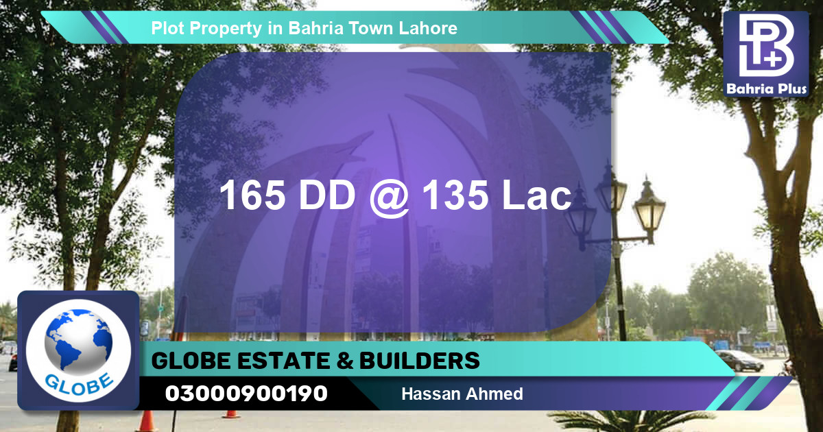 Residential Plot for Sale in Bahria Town, Lahore - (BP-85164)