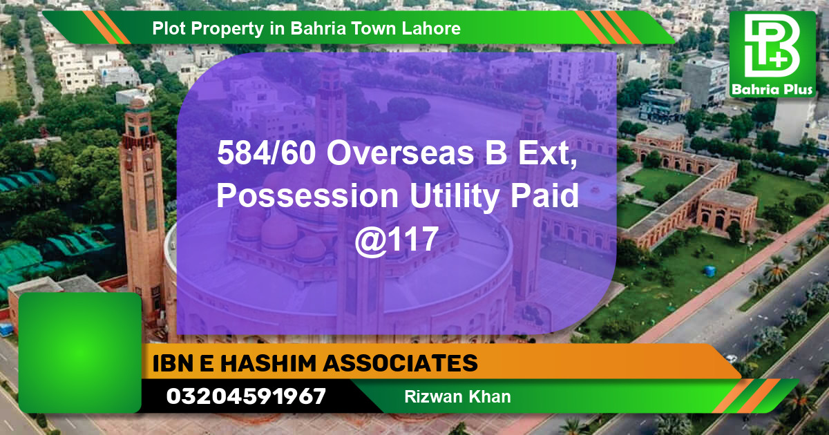 Residential Plot for Sale in Bahria Town, Lahore - (BP-85166)