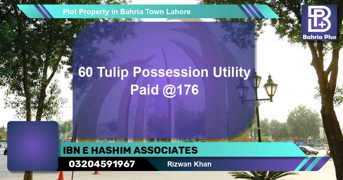 Residential Plot for Sale in Bahria Town, Lahore - (BP-85173)