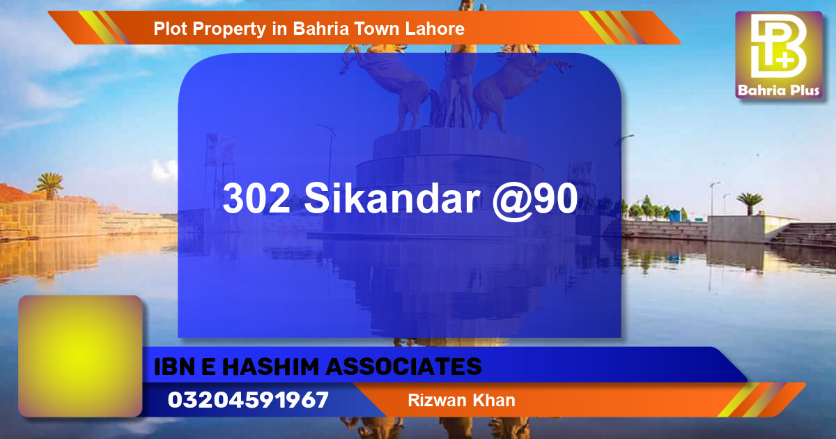 Residential Plot for Sale in Bahria Town, Lahore - (BP-85177)