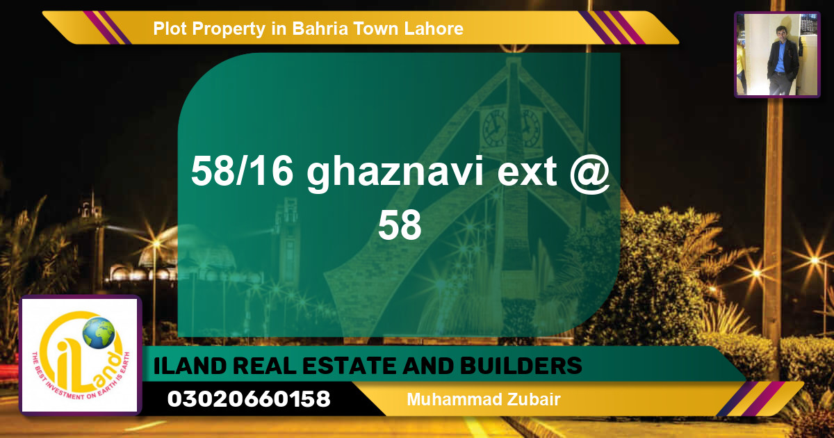 Residential Plot for Sale in Bahria Town, Lahore - (BP-85267)