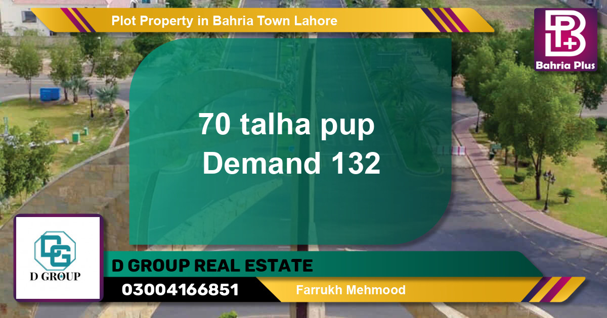 Residential Plot for Sale in Bahria Town, Lahore - (BP-85279)