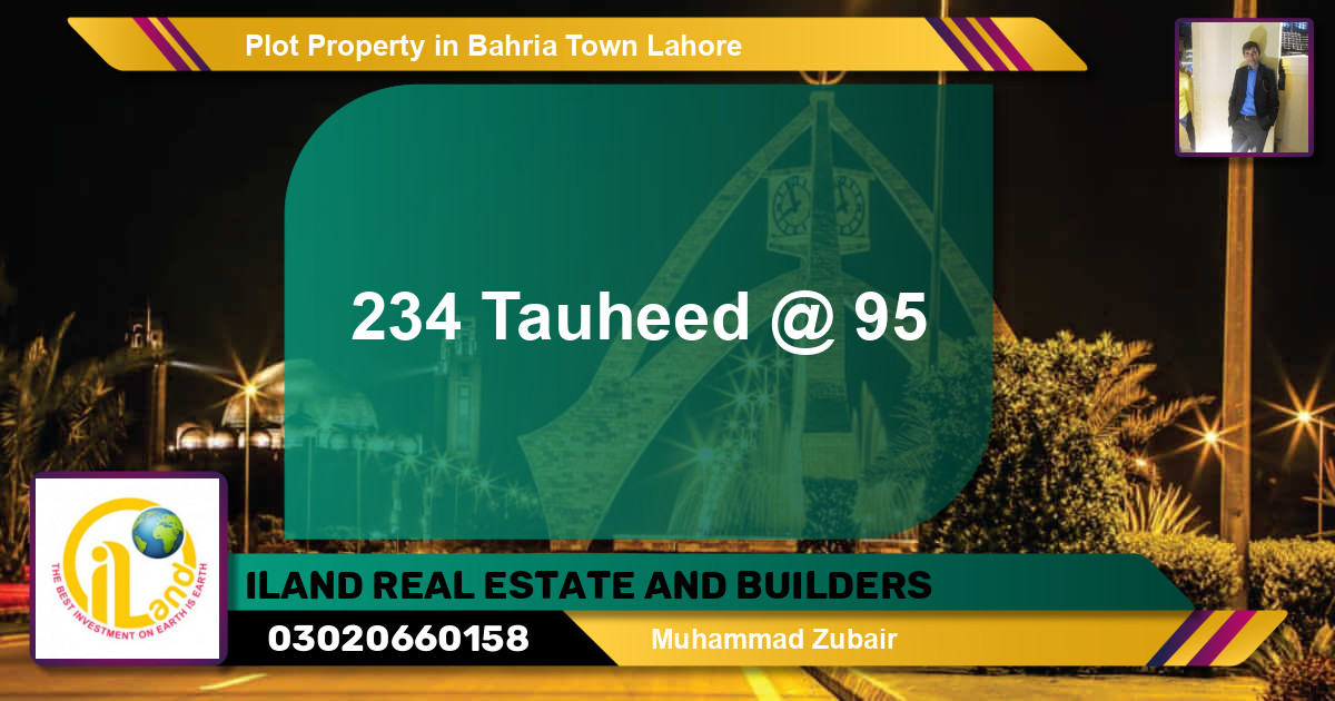 Residential Plot for Sale in Bahria Town, Lahore - (BP-85288)
