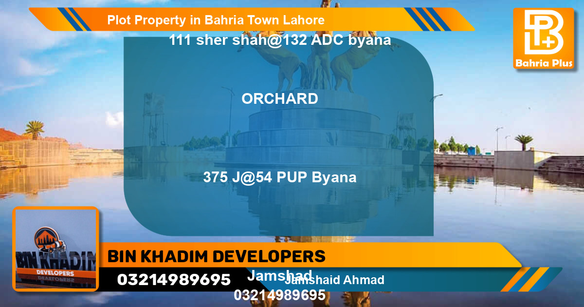Residential Plot for Sale in Bahria Town, Lahore - (BP-85339)