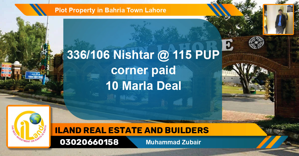 Residential Plot for Sale in Bahria Town, Lahore - (BP-85345)