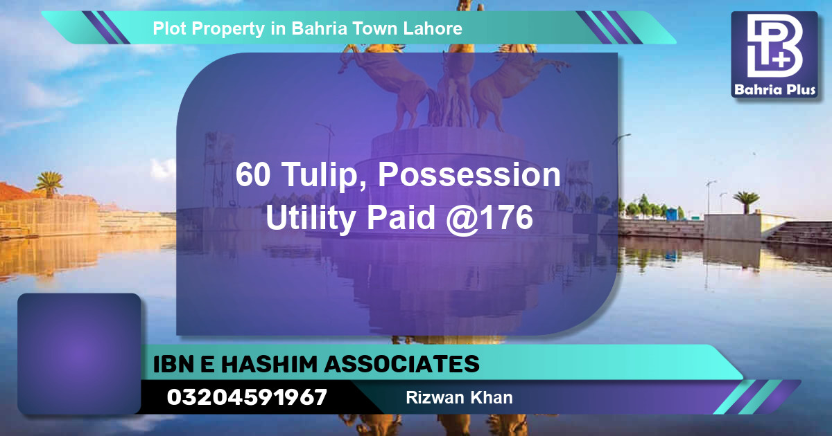 Residential Plot for Sale in Bahria Town, Lahore - (BP-85499)
