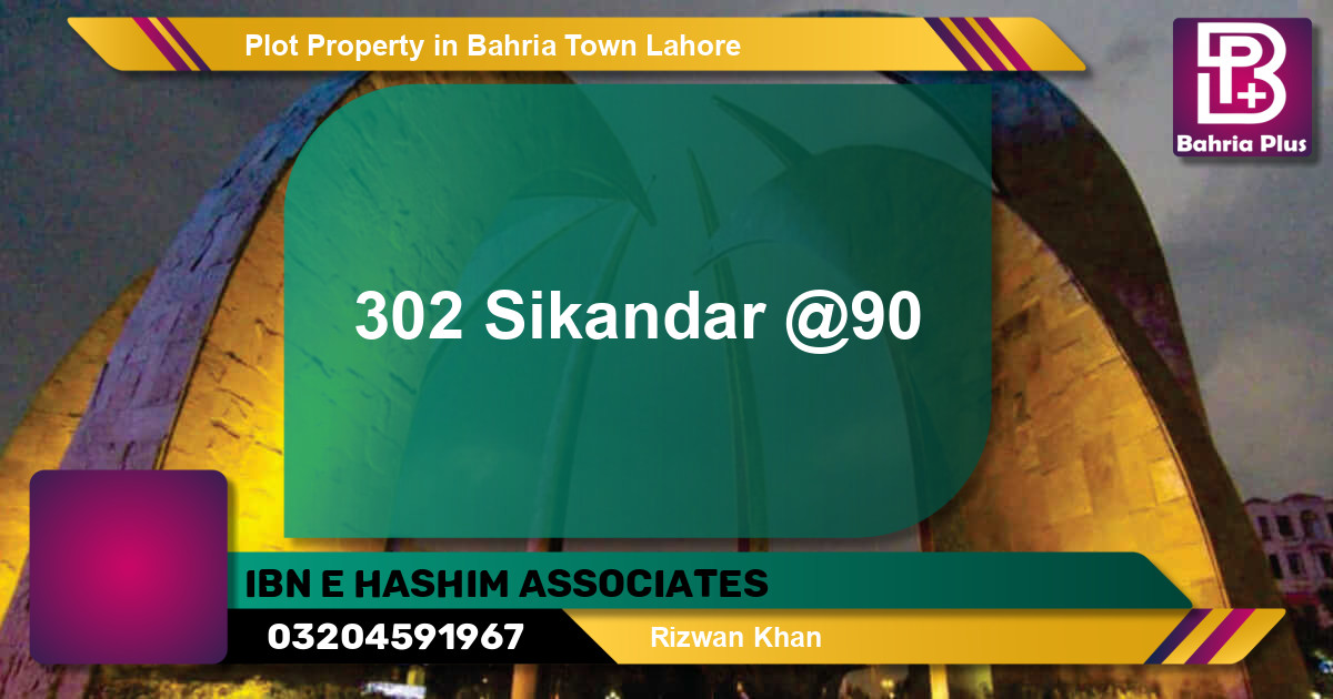 Residential Plot for Sale in Bahria Town, Lahore - (BP-85507)