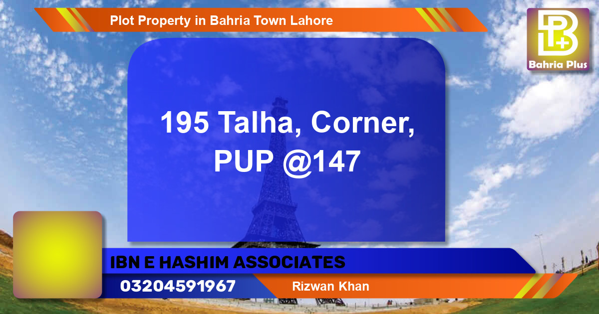 Residential Plot for Sale in Bahria Town, Lahore - (BP-85514)