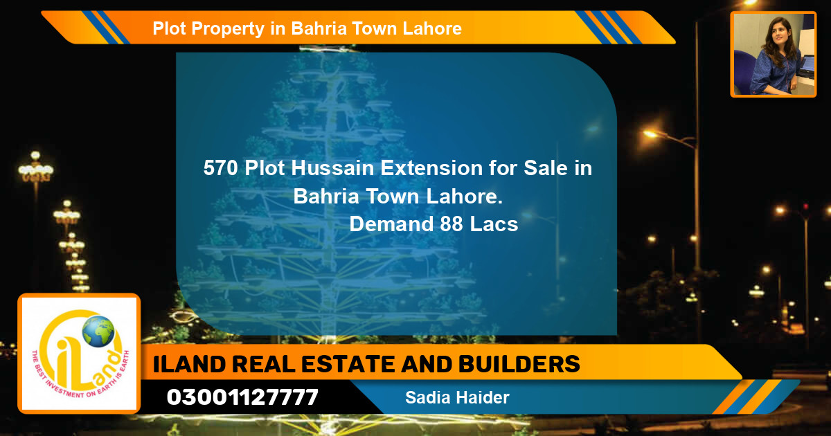 Residential Plot for Sale in Bahria Town, Lahore - (BP-85573)