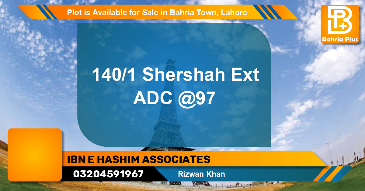 Residential Plot for Sale in Bahria Town, Lahore - (BP-86024)