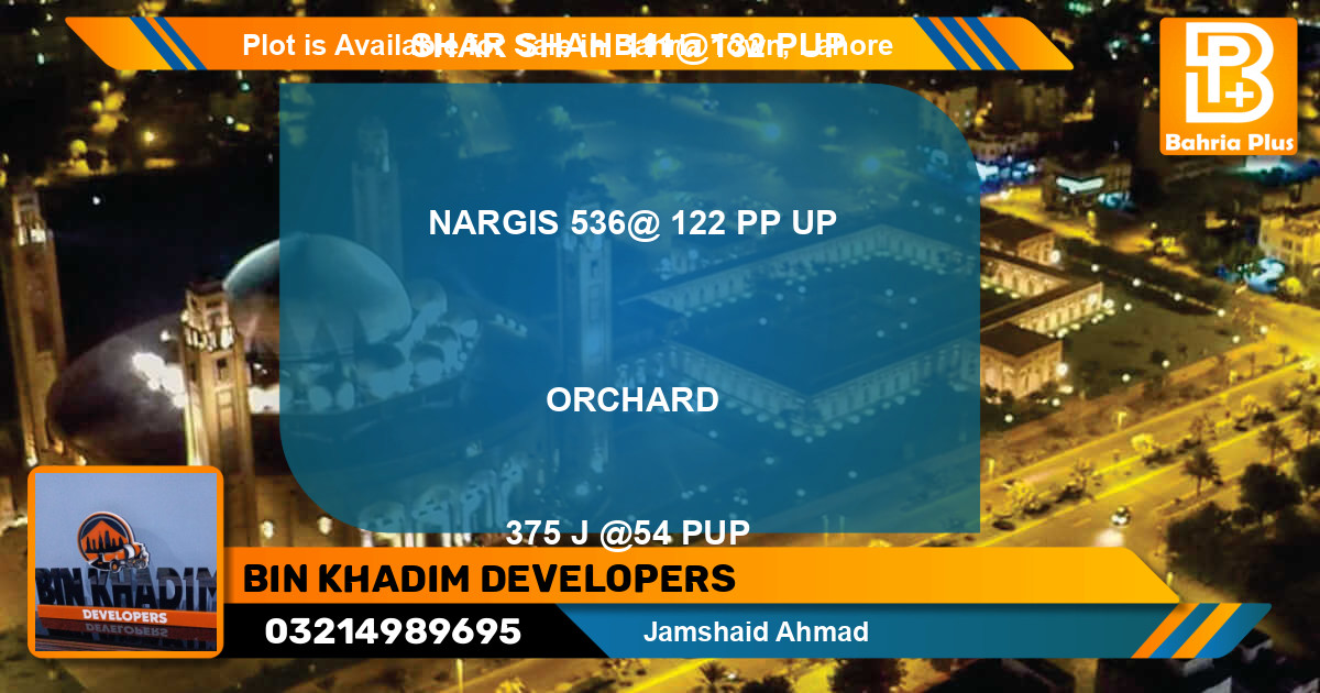 Residential Plot for Sale in Bahria Town, Lahore - (BP-86049)