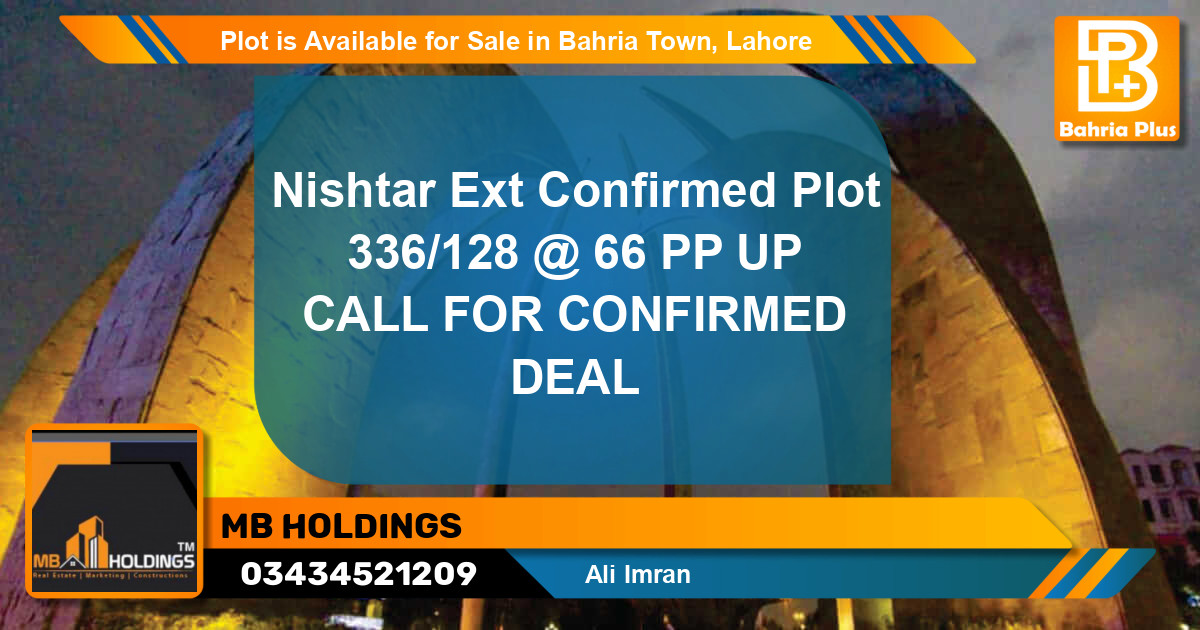 Residential Plot for Sale in Bahria Town, Lahore - (BP-86542)
