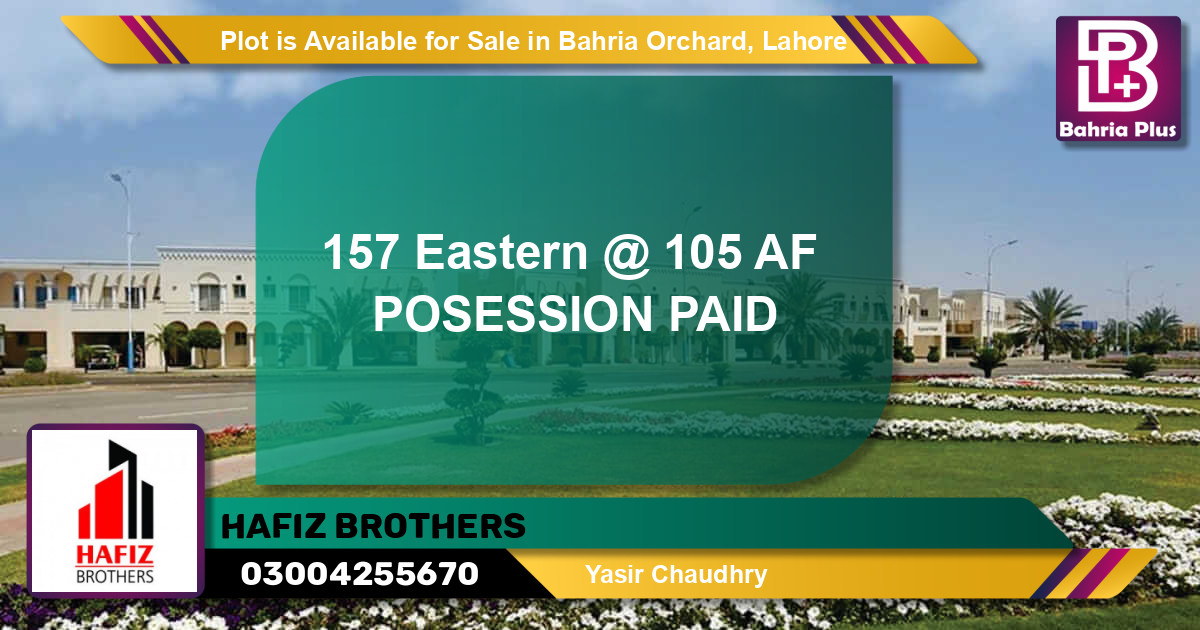 Residential Plot for Sale in Bahria Orchard, Lahore - (BP-86705)