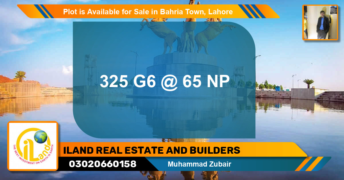 Residential Plot for Sale in Bahria Town, Lahore - (BP-86991)