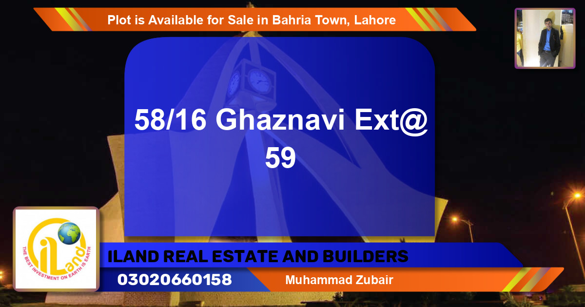 Residential Plot for Sale in Bahria Town, Lahore - (BP-86997)