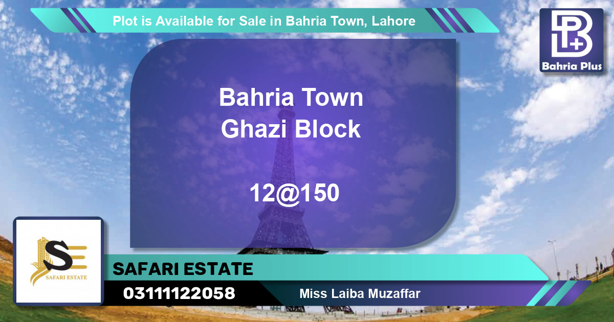 Residential Plot for Sale in Bahria Town, Lahore - (BP-88136)