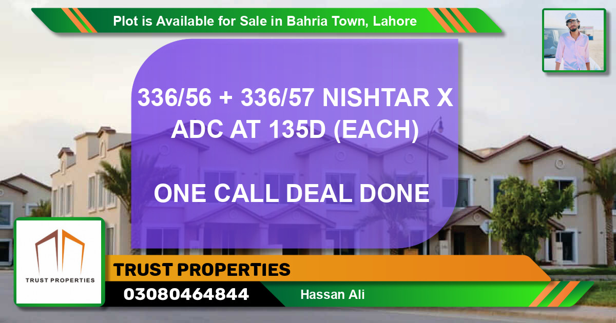 Residential Plot for Sale in Bahria Town, Lahore - (BP-88540)