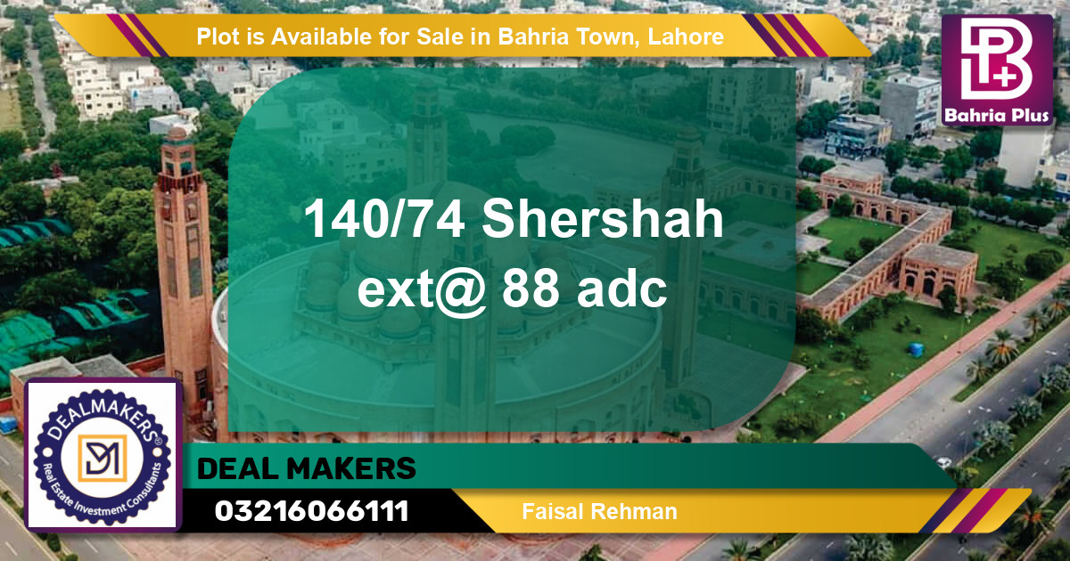 Residential Plot for Sale in Bahria Town, Lahore - (BP-88901)