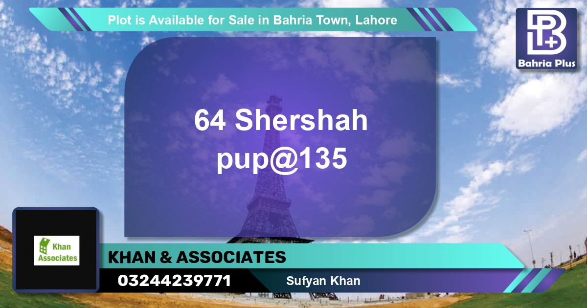 Residential Plot for Sale in Bahria Town, Lahore - (BP-89221)